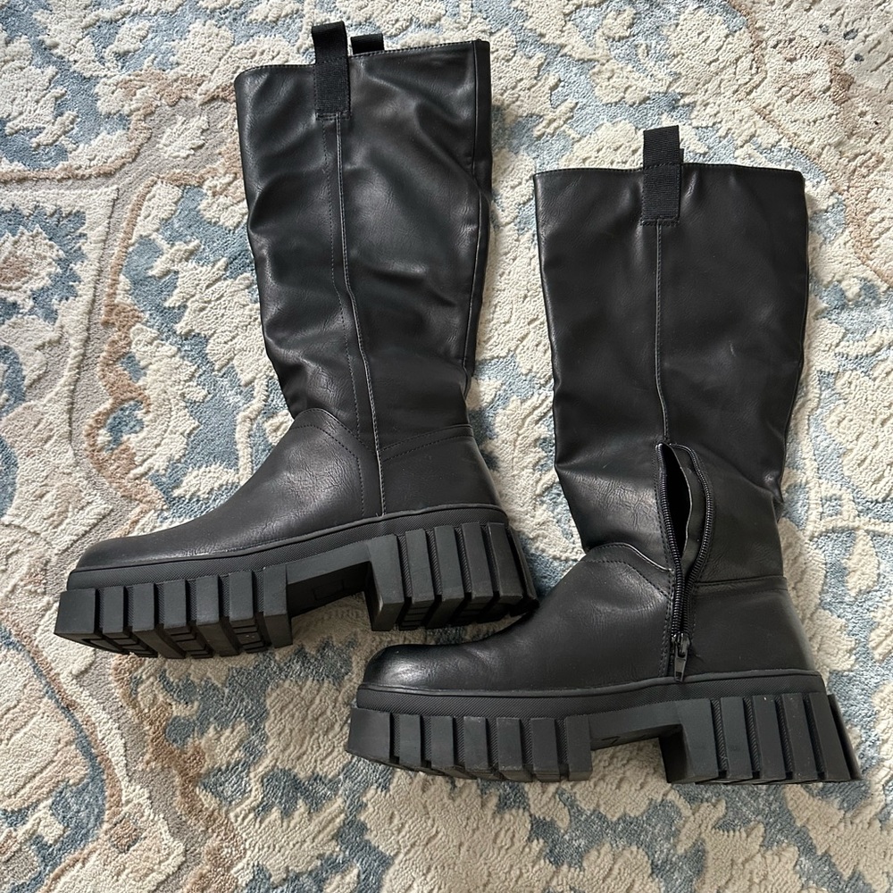 Knee High Platform Boots